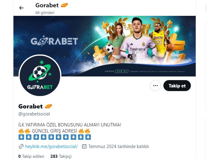 Gorabet Twitter